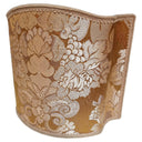 Venetian Lampshade in Rubelli Silk Rich Lampas Gold Cuoridoro Pattern