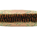 Handmade Decorative Pillow Made With Fortuny Fabric – Green & Silvery Gold Olimpia Pattern With Brush Fringe