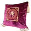 Embroidered Fuchsia Rubelli Velvet - Handmade Decorative Pillow With Corner Tassels
