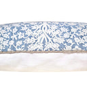 Fodera per Cuscino in Tessuto Fortuny Alberelli Blue e Bianco