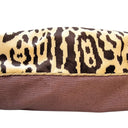 Fodera per Cuscino in Velluto Animalier Luigi Bevilacqua Leopardo Oro Antico