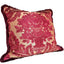 Housse de Coussin Tissu Brocatelle de Soie Luigi Bevilacqua Giardino Rouge